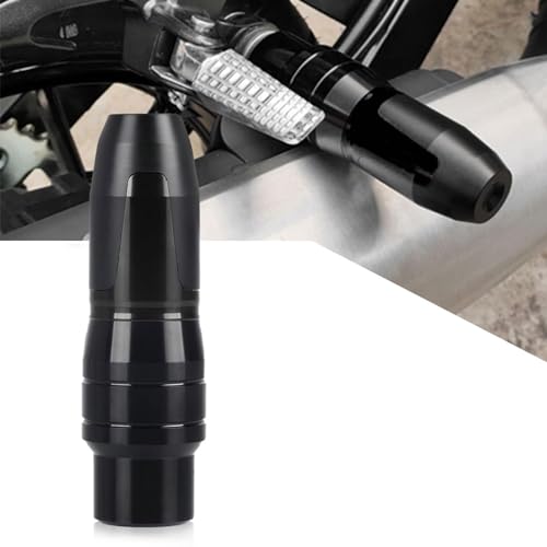 Universal Motorcycle Exhaust Pipe Protection Anti Falling Bar Frame Sliders Black - color: Black, size: Exhaust Pipe Anti Falling Bar
