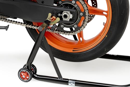 Puig 4322N Black Rear Paddock Stand Support with Hook