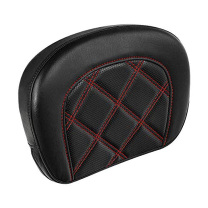 Detachable Sissy Bar Backrest Pad Fits For Harley 1997-2023 Touring Road King Tri Glide Street Glide Road Glide Electra Glide 2018-2023 Softail Slim FLSL Low Rider FXLR - color: Style F# 2