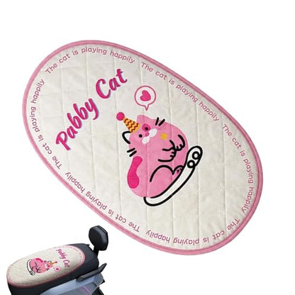Scooter Seat Protector – Reflective Sun Blocking Cushion Cover, Ddual Layer Thermal Barrier, Weather Resistant Saddle Guard | Ideal for Electric Scooters, Mopeds, Outdoor Parking, Hot Climate - color: Pink