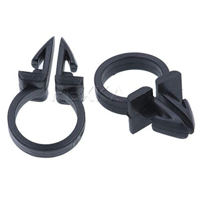 Rexka 30 pcs Wire Routing Clips 1/2" - color: Wire Routing Clips 1/2"