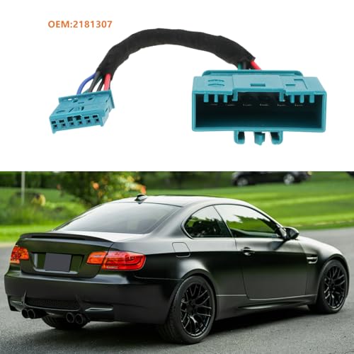 Pair of Rear Facelift LCI Tail Lights Retrofit Cable Kit 61122181307 2181307 Compatible with BMW 3 Series E92 Coupe