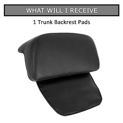 Chopped Razor Tour Pack Backrest Pad - PSLER Trunk Backrest Pads Backrest Pad for touring 2014-2023 CVO Touring Electra Glide Road Glide Road King Street Glide Tri Glide Ultra Limited Improved Version