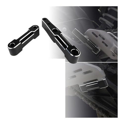 Foot Pegs Bracket Motorcycle for Vitpilen 401 Svartpilen 401 Passenger Peg Holes Cover Rear Footpeg Block Off Plates Footpeg Removal Plate