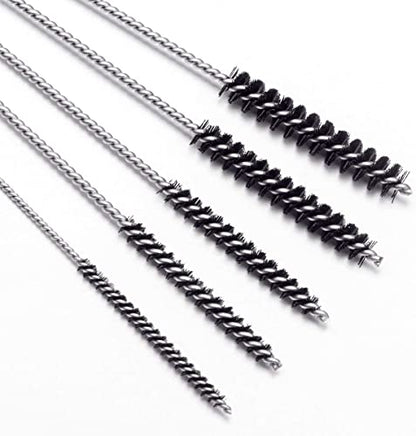 2 Set Carburetor Carbon Dirt Jet Remove Cleaner Welding Torch Tip Cleaner 13 Cleaning Wires Set + 10 Cleaning Needles + 5 Nylon Brushes for Motorcycle ATV Moped Welder Carb Chainsaw Spray Guns - style: 10Needles+5Brushes+13Cleaning Wires