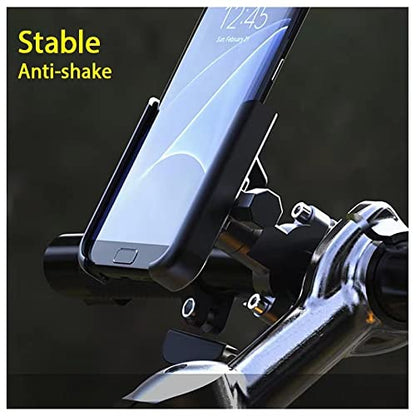 for Vespa LX LXV Sprint GTS GTV 50 150 250 300 300ie Accessories Motorcycle Handlebar Mobile Phone Holder GPS Stand Bracket,Handlebar Silver - color: Handlebar Silver