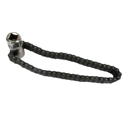 Automotive Oil Filter Chain Wrench Adjustable Oil Filter Wrench Double Chain Oil Filter Removal Tool Fits for 6-14cm