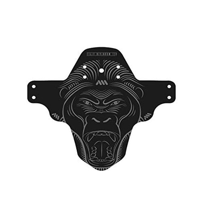 MTB Front Wheel Mud Guard - Lightweight & Durable Protection - Universal Fit - Protect Against Mud, Water Spray and More - color: Grey/Ape