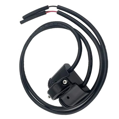 FainWan 12v 5A Motorcycle ATV Bike 7/8 inch 22mm Handlebar Dual Control Multifunctional Headlight Waterproof Switch Dangerous Brake Fog Light 2 in 1 Switch (Black)