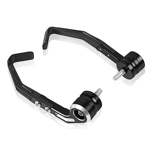 Compatible with M1000RR S1000RR 2019-2025 Brake Clutch Lever Guard CNC Aluminum Motorcycle Handlebar Levers Protector Accessories(Black) - color: Black