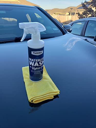 Nanotech Surface Solutions Detailing Kit Includes Carpet Cleaner, Windshield Rain Repellent- Increase Visibility During Rainy Days, Water-less Ceramic Wash, Interior Cleaner, Car Shampoo- 16 Oz.