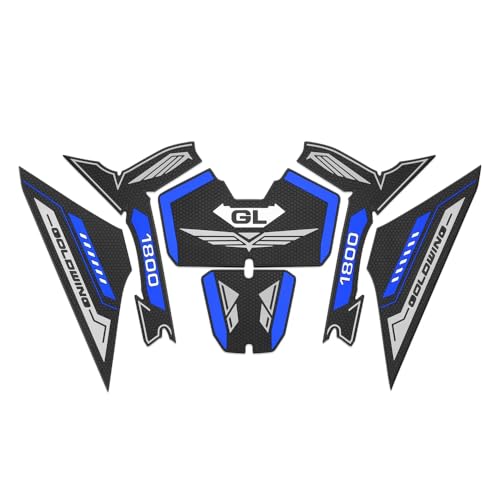 FOR Gold Wing GL1800 GL 1800 2018-2025 NEW Motorcycle Fuel Tank Cap Sticker Pad Fuel Tank Cap Anti-slip Protection Pad (blue) - color: Blue