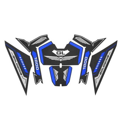 FOR Gold Wing GL1800 GL 1800 2018-2025 NEW Motorcycle Fuel Tank Cap Sticker Pad Fuel Tank Cap Anti-slip Protection Pad (blue) - color: Blue