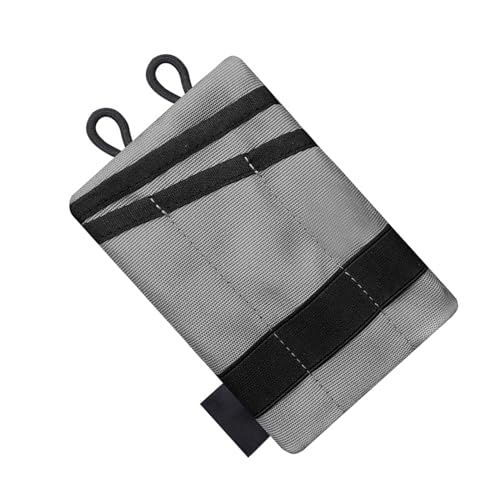 EDC Storage Pouch, Anti-Lost Outdoor Tactical EDC Kit Multi-Function EDC Tool Pouch - color: Gray
