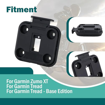 Motorcycle GPS Navigator Mount Bracket Kit Fit for Garmin Zumo XT & Tread Replaces ‎010-12953-00 0101295300 - size: XT1 Mount