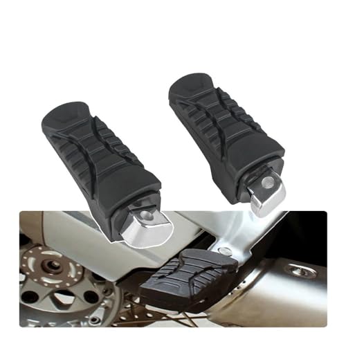 Footrest Pedals Rear Passenger Footrest Foot Pegs for BR1200GS LC ADV S1000XR R 1200 GS Adventure Aluminum Footpeg Bracket Rubber Cover - color: Color 1 Set