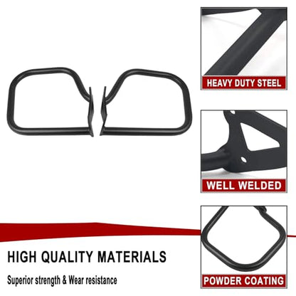Highway Crash Bar Engine Guard Saddlebag Guard Replacement for BMW K1600GT K1600GTL K1600 GTL 2017-2026 Motorcycle Steel Frame Falling Protector Bars(Front and Rear)