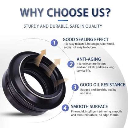 Motorcycle Fork & Dust Seal For Suzuki DR-Z400 SM SuperMotard 400 DRZ400 DRZ DR-Z 400 47x58x11 Front Fork Suspension Damper Dust Cover