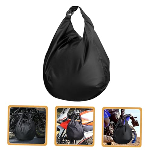 Luxshiny Bag for Outdoor Riding Storage Pouch for Scooter and Ski Helmets Multi Purpose Travel Container for Snacks and Bottles