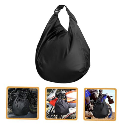 Luxshiny Bag for Outdoor Riding Storage Pouch for Scooter and Ski Helmets Multi Purpose Travel Container for Snacks and Bottles