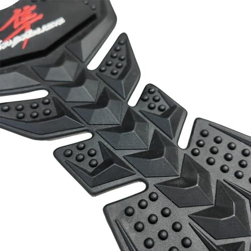 Motorcycle Gas Fuel Tank Pad Protector Anti-Slip Rubber Guard Compatible With Suzuki GSXR1300 Hayabusa Red