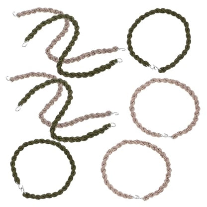 POPETPOP 8pcs Outdoor Boot Straps Bike Blousing Garters Boot Supplies Cycling Boot Ropes Elastic Boot Strap