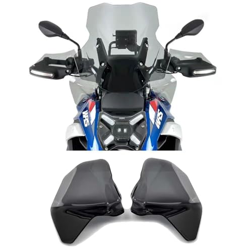 for R1300GS R 1300 GS R1300 GS 2024 2023 Motorcycle Windscreen Side Spoiler Bilateral Deflectors Cockpit Panel Fairing Cover Deflectors Side Windscreen (Black) - color: Black