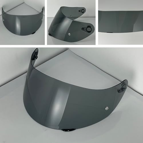 902 Helmet Visor Replacement,Motorcycle Helmet Face Shield for ILM 902,902L,902BT (Light Black-Day&Night Use) - color: Light Black-day&night Use