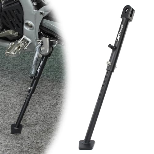 Xitomer Iron 0-4 inch Adjustable Kickstand Side Stand Fit for CRF300L / Rally 202-2025, CRF300LS 2023-2025 Motorcycle Adjustable Side stand