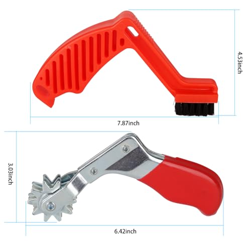 Wool Buffing Pad and Polishing Pad Cleaner Tool Set, Polishing Spur Tool Set, Foam Buffing Pad Conditioning Brush, Car Buffing Pad Professional Cleaning Tool