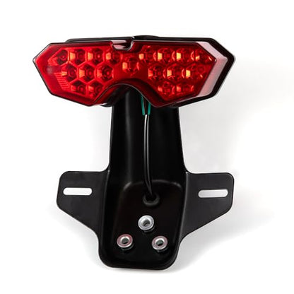 Motorcycle Lighting System Tail Lamp for Lifan Dayun CG125 CG150 CG250 Universal Electrical Rear Brake Stop Flasher Winker - color: Red-2