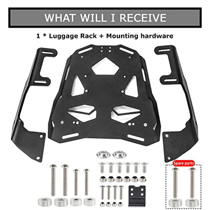 PSLER Motorcycle Luggage Rack for NX500 2024+, CB500X 2012-2023, CB400X 2021-2023, Motorcycle Rear Cargo Carrier Tail Bracket Support Shelf for CB400X CB500X NX500 Accessories