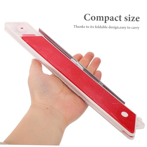 Folding Emergency Reflective Triangle for Roadside Safety Compact and Car Warning Sign Essential for Vehicles Motorcycles and Boats Portable Reflector for Easy Storage