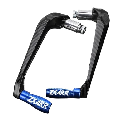 Motorcycle Handlebar Handle Grips Guard Brake Clutch Levers Protector for KAWA&SAKI Ni&nja ZX-4RR ZX 4RR ZX 4 RR 2023 2024 2025 Hand Guards - color: Lever Guard Blue