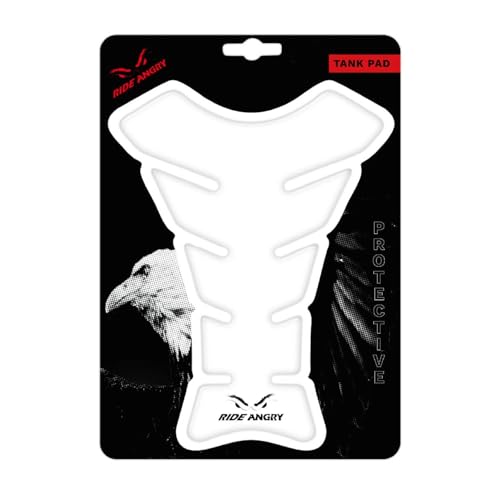Ride Angry Premium Motorcycle Tank Pad (Clear, Standard) - color: Clear, size: Standard