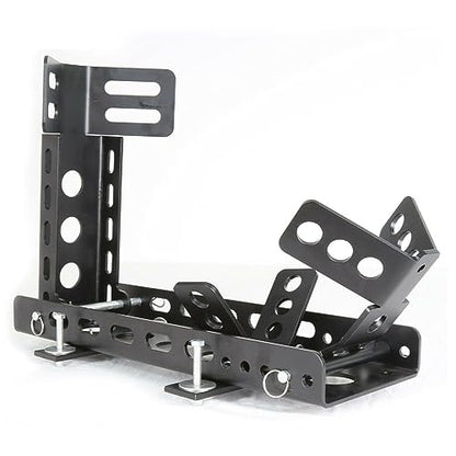 14" to 22"Removable Trailer Model Motorcycle Wheel Stop Chock Adjustable Rear 1T2TOMMWSCA MM1278