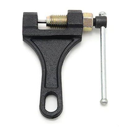 Universal Chain Breaker Riveting Tool Kit for Motorcycle, Dirt Bike, ATV Heavy Duty Tool for 420 520 525 530 Bike Chains
