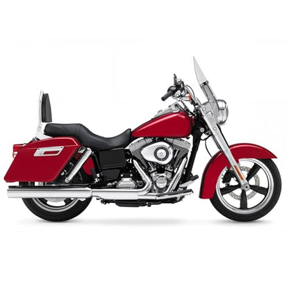 Detachable Sissy Bar Backrest, Motorcycle Rear Passenger Backrest Cushion Pad Fit for Harley Touring CVO/Road King Street Road Electra Glide 1997-2008(Chromed Silver) - color: Chromed Silver