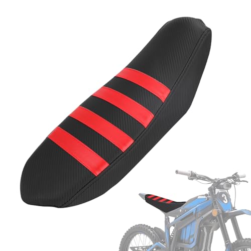 Dirt Bike Seat Cover for Talaria Sting MX3/R MX4 MX5/PRO Electric Bike Red,High Elastic Leather - color: red