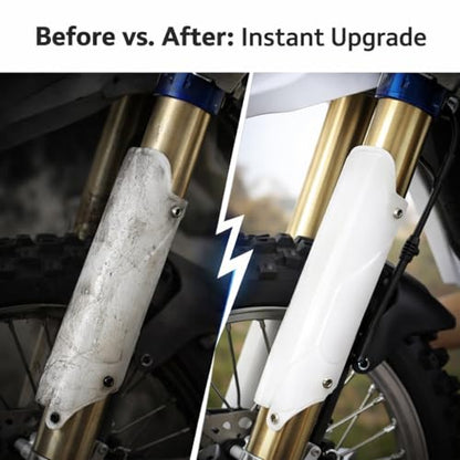 Fork Guards Protector Universal 2pcs Set for CR125 CR250 CR500 CRF250R CRF250X CRF450R CRF450X Model 1993-2018