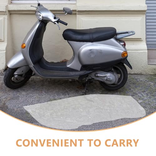 Heavy Duty Motorcycle Cover XL, Waterproof Electric Scooter Rain Shield, Universal Outdoor Sun Protection Dustproof Vehicle Cover for Motorbike and Mobility Scooter