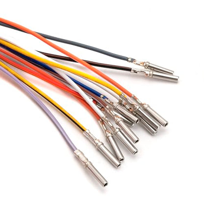 Wsays 18.5" Handlebar Extension Wire Wiring Harness Kit Fit for 14" 16" 18" Handlebar Compatible with Harley Touring Electra Road Glide Road King 1996-2006, Fit Street Glide FLHX 2006 - style: Fit 14" 16” 18" Handlebar