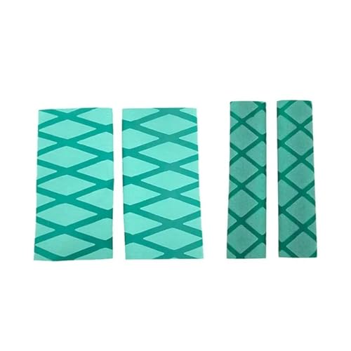 Anti-Slip Heat Shrink Motorcycle Grip Rubber Gloves for BM&W R1250GS R1200GS ADV Bicycle Handlebar Outdoor Grips Cover Handlebars Grips - color: Green