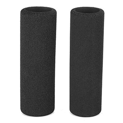 ZJchao Grips, Throttle Grip 2pcs Soft Foam Sponge Handlebar Cover Grip Foam Black Soft Sponge Fits for R1200