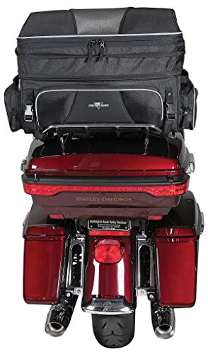 Nelson Rigg NR-300 Route 1 Traveler Tour Trunk Bag, Black Harley Davidson Ultra, Indian Roadmaster, Honda Gold Wing