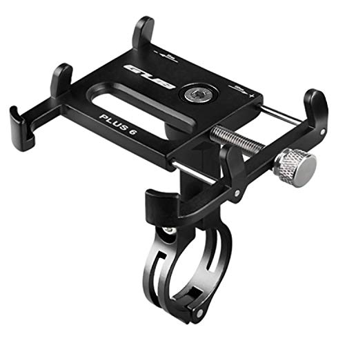GUB Bike Phone Mount Holder, Aluminum Motorcycle Phone Holder Mount with 360° Rotation for iPhone 16 17 15 14 Pro Max Mini X XR Xs Plus, Samsung S25 S24 S22 4-7 Inch - Upgraded