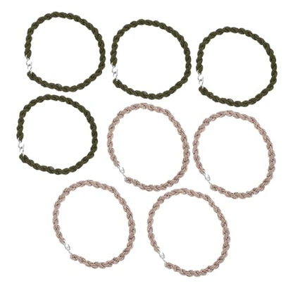 POPETPOP 8pcs Outdoor Boot Straps Bike Blousing Garters Boot Supplies Cycling Boot Ropes Elastic Boot Strap