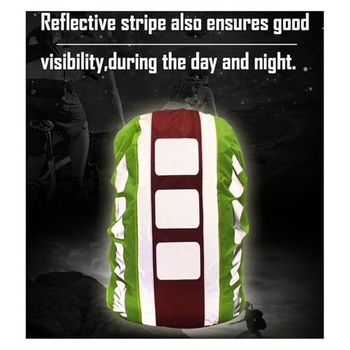 Backpack Rain Cover 1Pcs Outdoor Waterproof Cover Backpack Rain Cycling Hiking Vertical Reflective Dust Woman Men - color: Color 1-42-55L