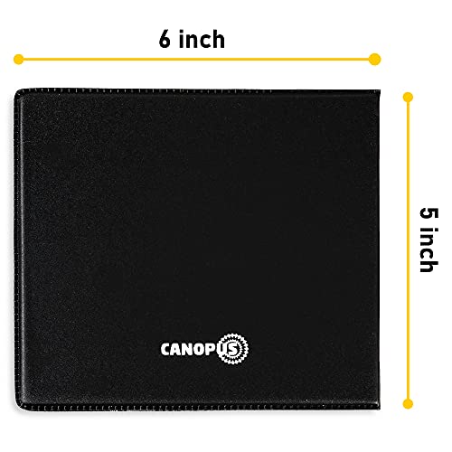 CANOPUS Car Registration and Insurance Holder, Car Document Holder, Vehicle Registration and Insurance Card Holder, Wallet for Auto, Trailer, Motorcycle, Truck, Vehicle Paperwork Organizer (2 Pack) - size: SUV