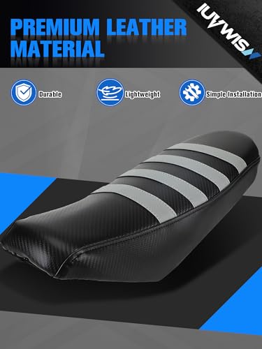 Dirt Bike Seat Cover for Talaria Sting MX3/R MX4 MX5/PRO Electric Bike Gray,High Elastic Leather - color: gray